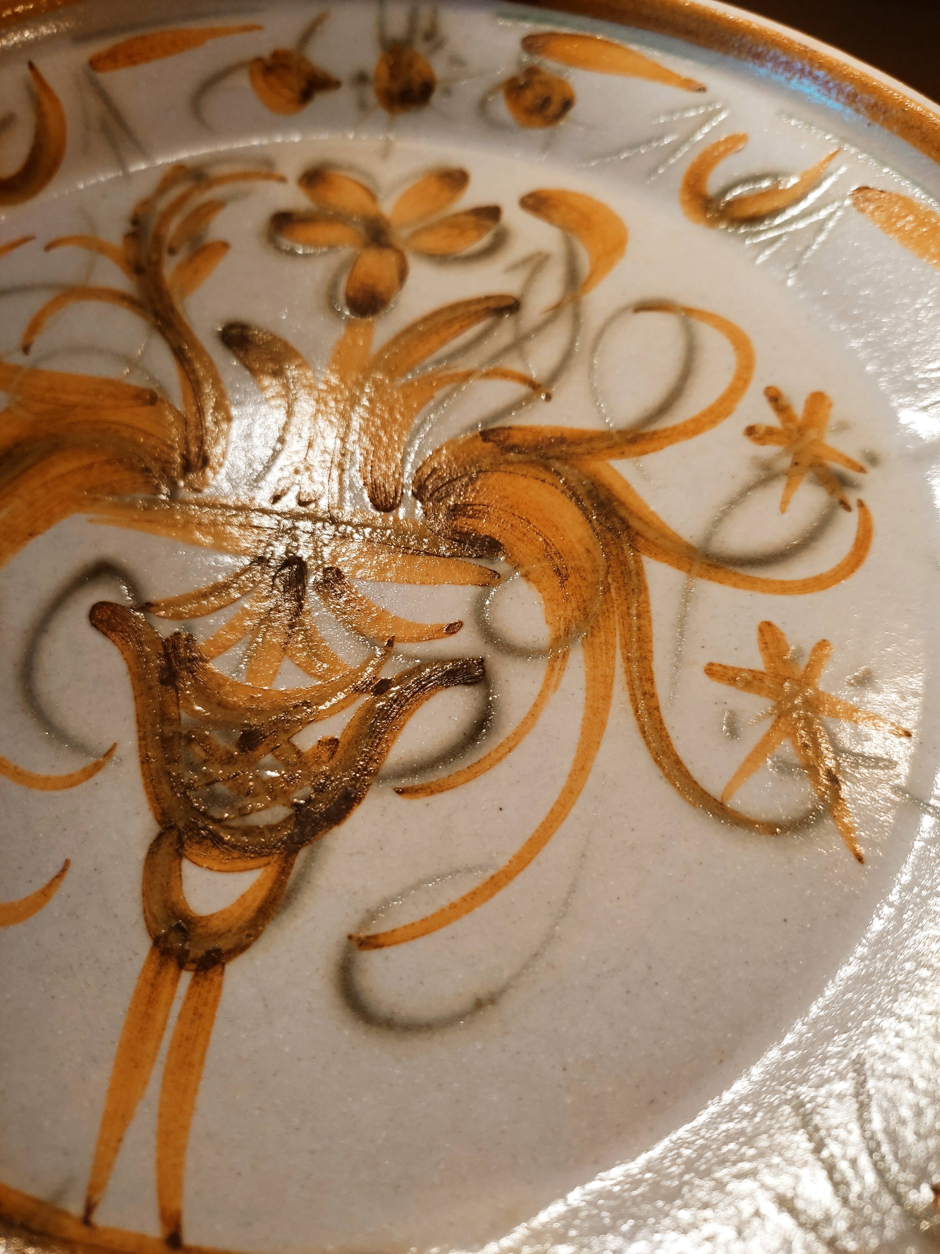 Set de 4 assiettes bretonnes en grès Keraluc