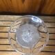 Old VANNES Crystal Vase Vintage Molded Glass #A410