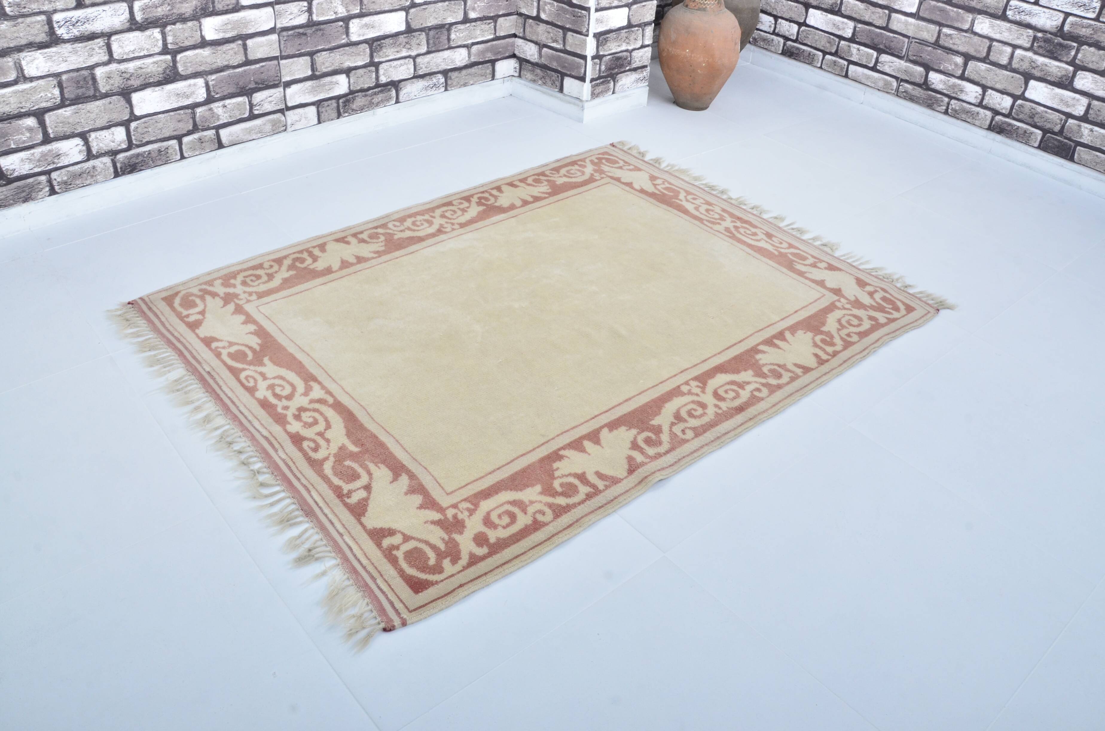 Turkish Oushak handmade rug sku 3597