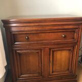 Solid cherry TV stand made in France