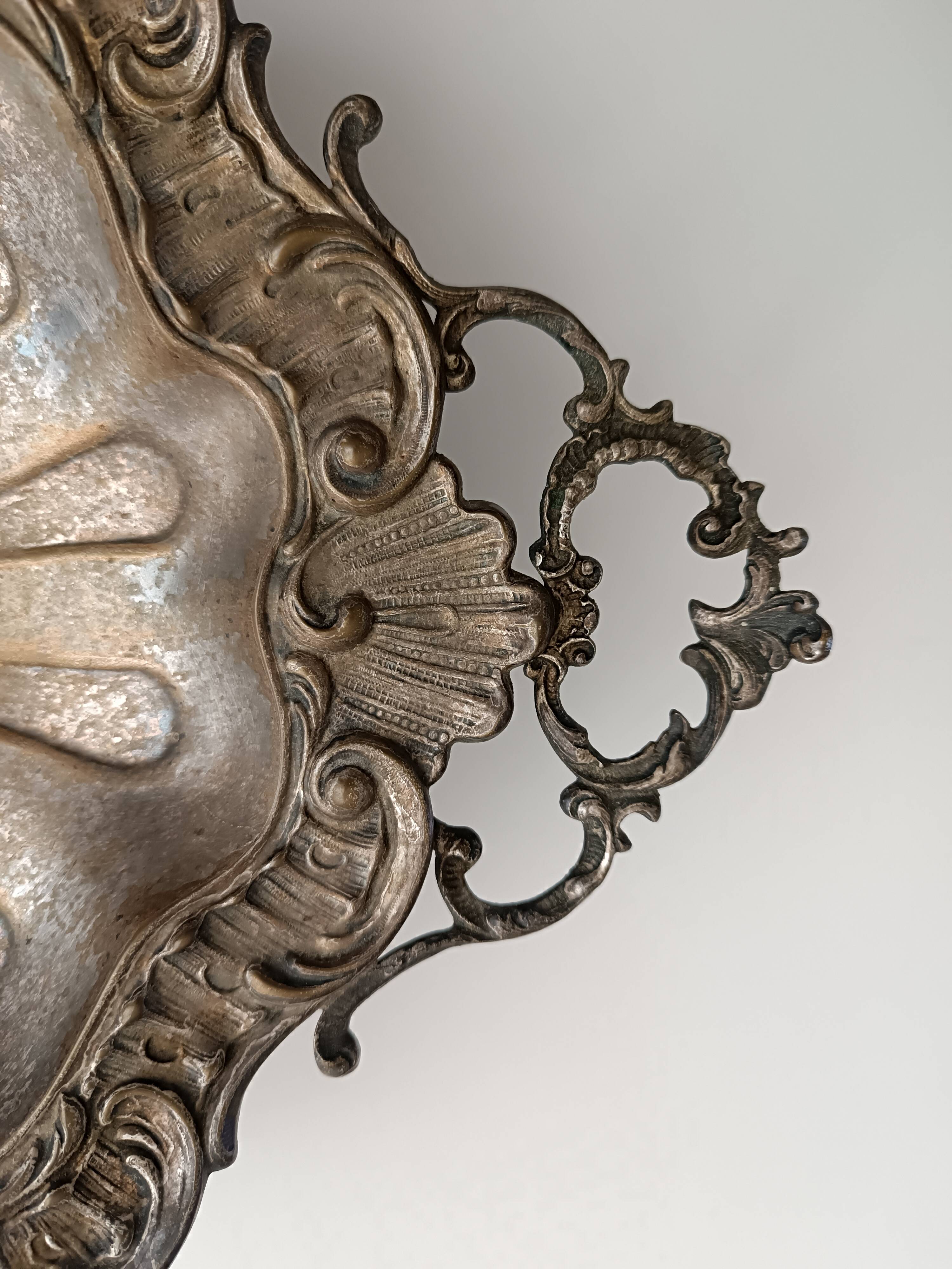 Rocaille Centrepiece Silver-Plated Bowl