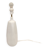 Large table lamp in white porcelain, designed by Axel Larsen for his own company Axella  in the 70s