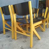 8 Baumann bistro chairs