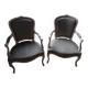 2 fauteuil cabriolet style Louis XV