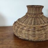 Rattan wicker lampshade