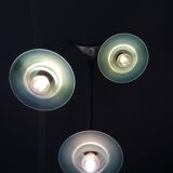 Waterfall chandelier 3 saucers in glass paste 70s-80s