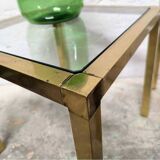 Gold side table