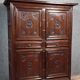 Louis XIII period four-door buffet in solid oak