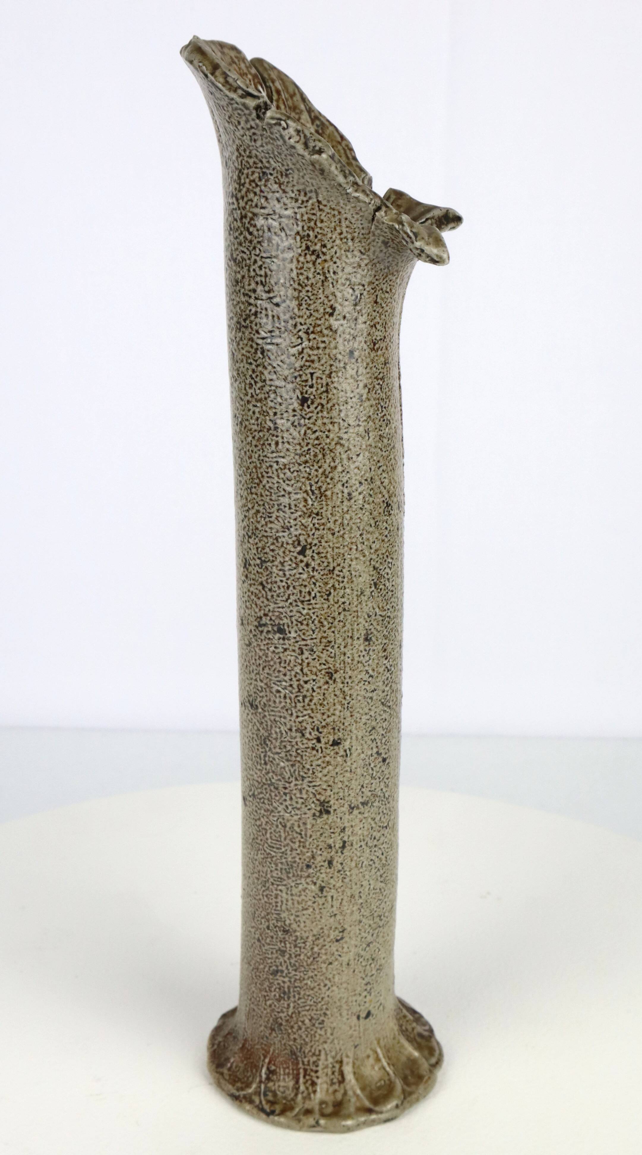Vase by Gustave Tiffoche in stoneware 1960