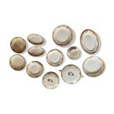 Service 32 pieces Saint-Amand Céranord model Cotentin