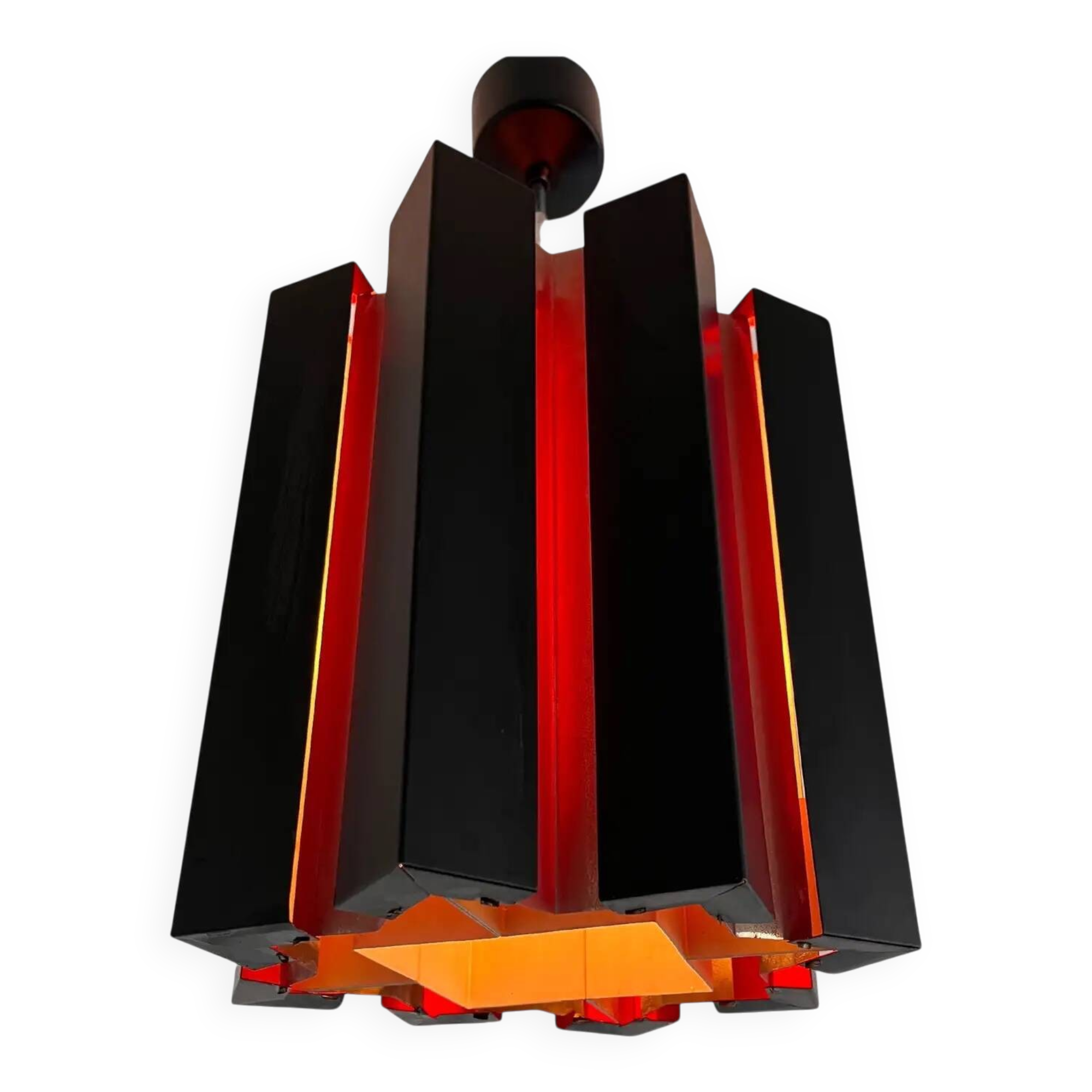 Rare design Space Age UFO pendant by Napako, 1970s