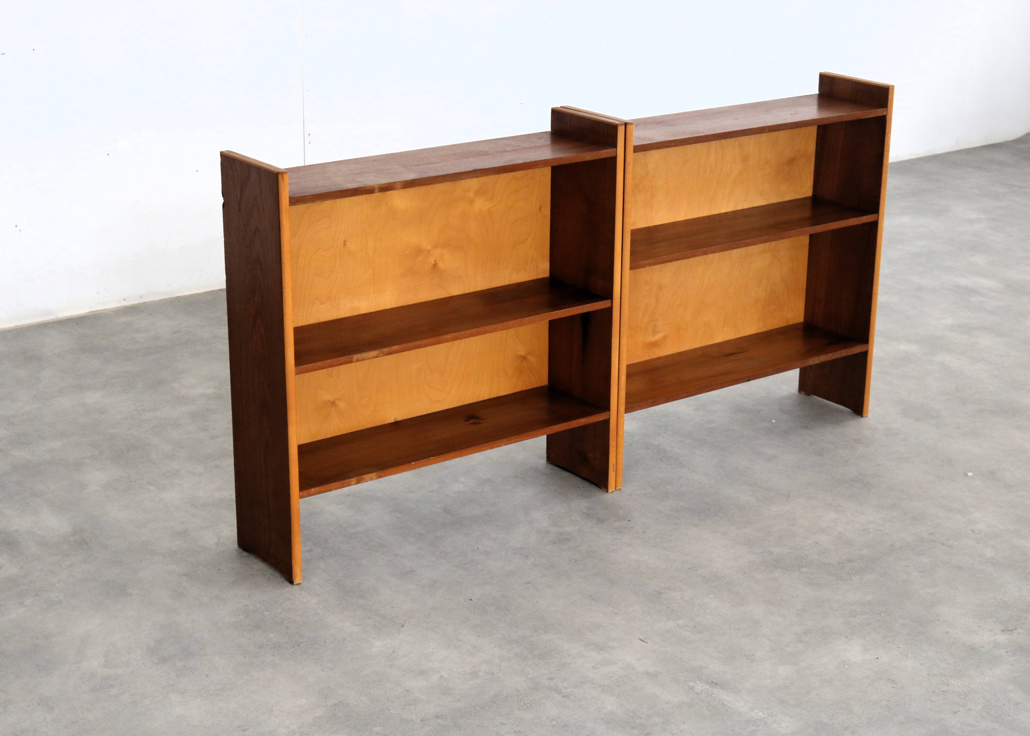 vintage libraries | cabinets | teak | 1960s