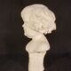 Old plaster bust - The gracious child