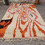 Tapis artisanal en laine du Maroc 3 x 2 m