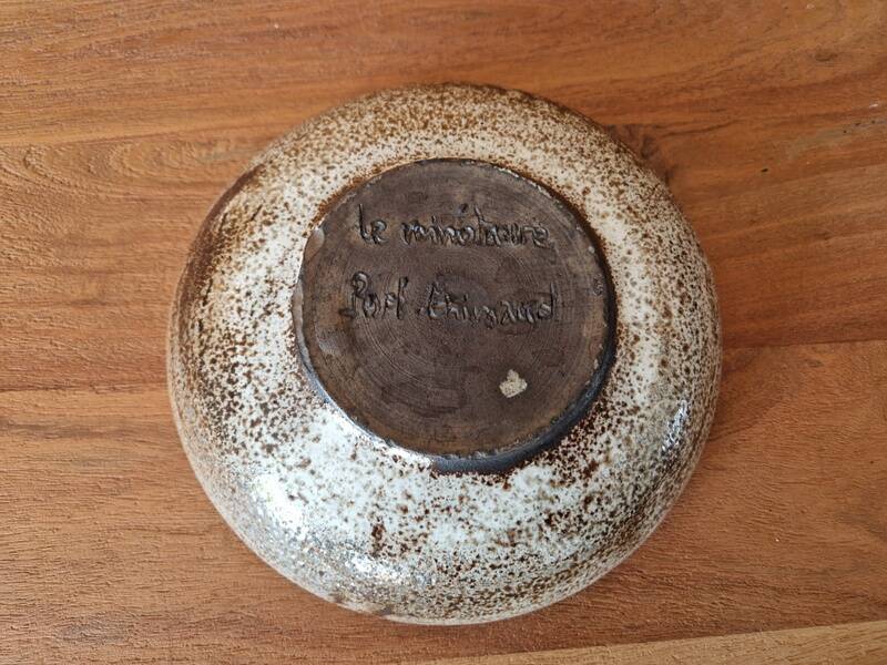 Paul Quere (1931-1993), Le Minotaure workshop in Port Grimaud - Hollow cup