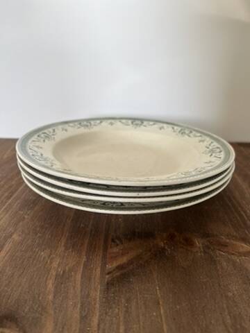Deep plates made of ironstone