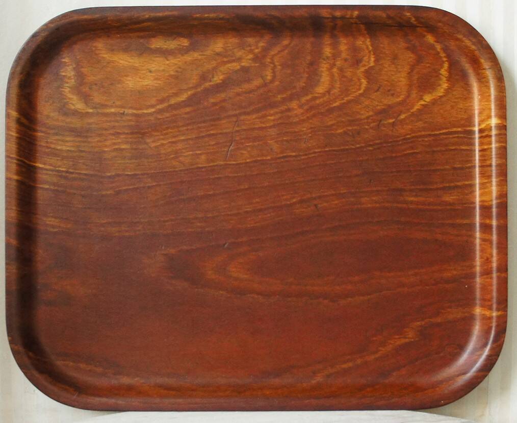 Molded wooden tray 1970