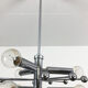 Modernist Chrome Sputnik Hanging Light, Cosack Lights 1970s, Germany