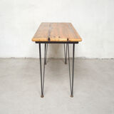 Industrial desk, feet eiffel