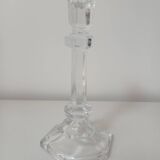 Glass candle holder