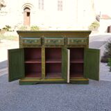 Buffet vintage peint à la main