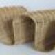 Door magazines wall in rattan Italy 70s