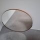 1970s Czechoslovakian Mid-Century Modern Round Wall Mirror