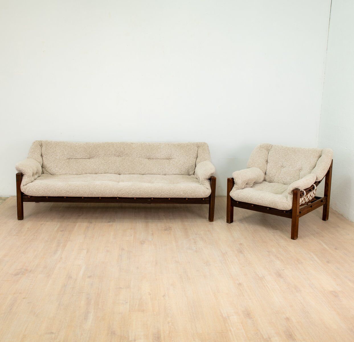 Vintage Amazonas living room furniture set by Jean Gillon, 1972, set of 4.