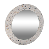 Round mirror 30cm in recycled shells