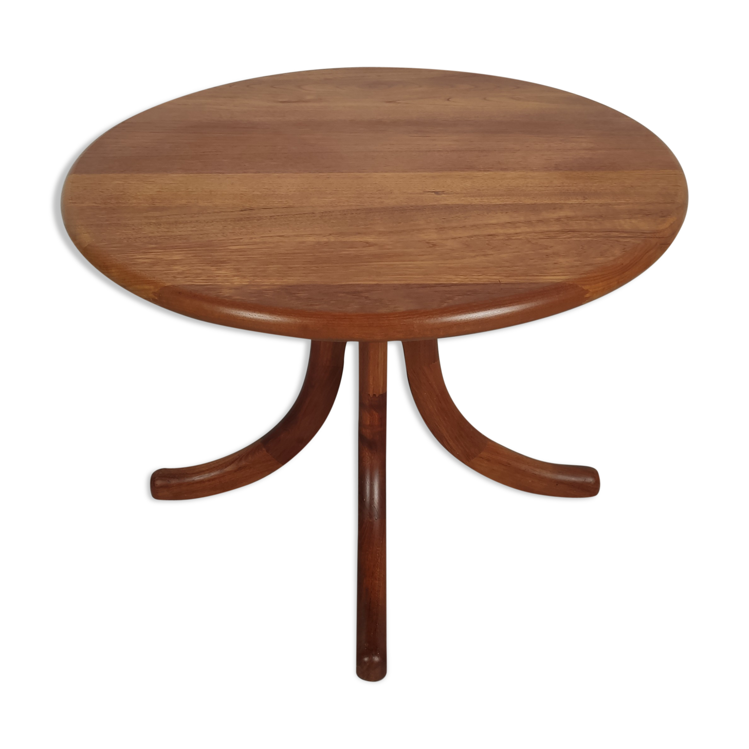 Table basse en teck Massif, Danemark 1970s