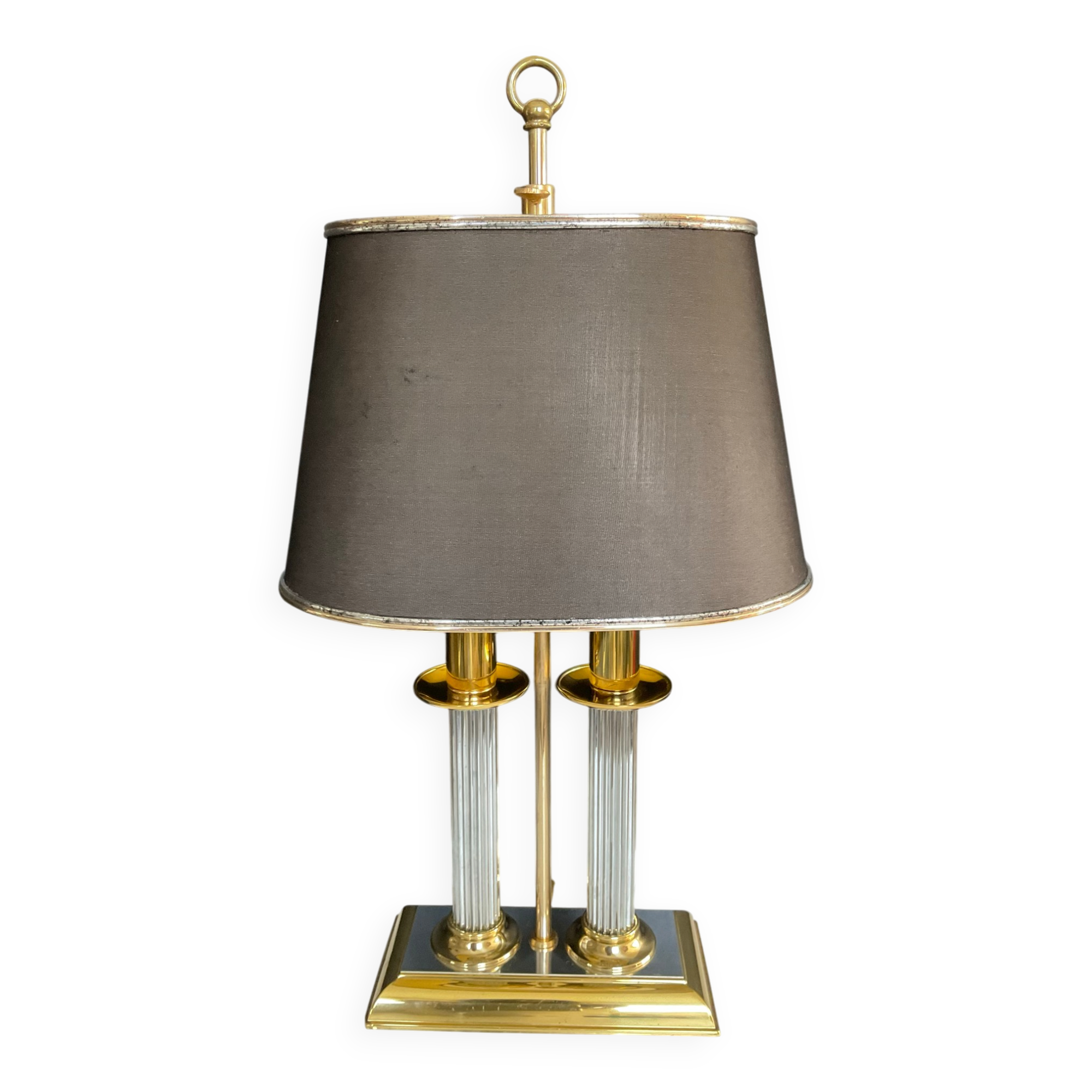 Hollywood Regency bouillotte lamp from the 1970s.
