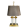 Hollywood Regency bouillotte lamp from the 1970s.