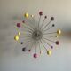 Superb basket / Space Age wall light
