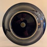 Cobalt blue porcelain display or servant, 3 floors