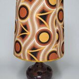 1970s stoneware lamp
