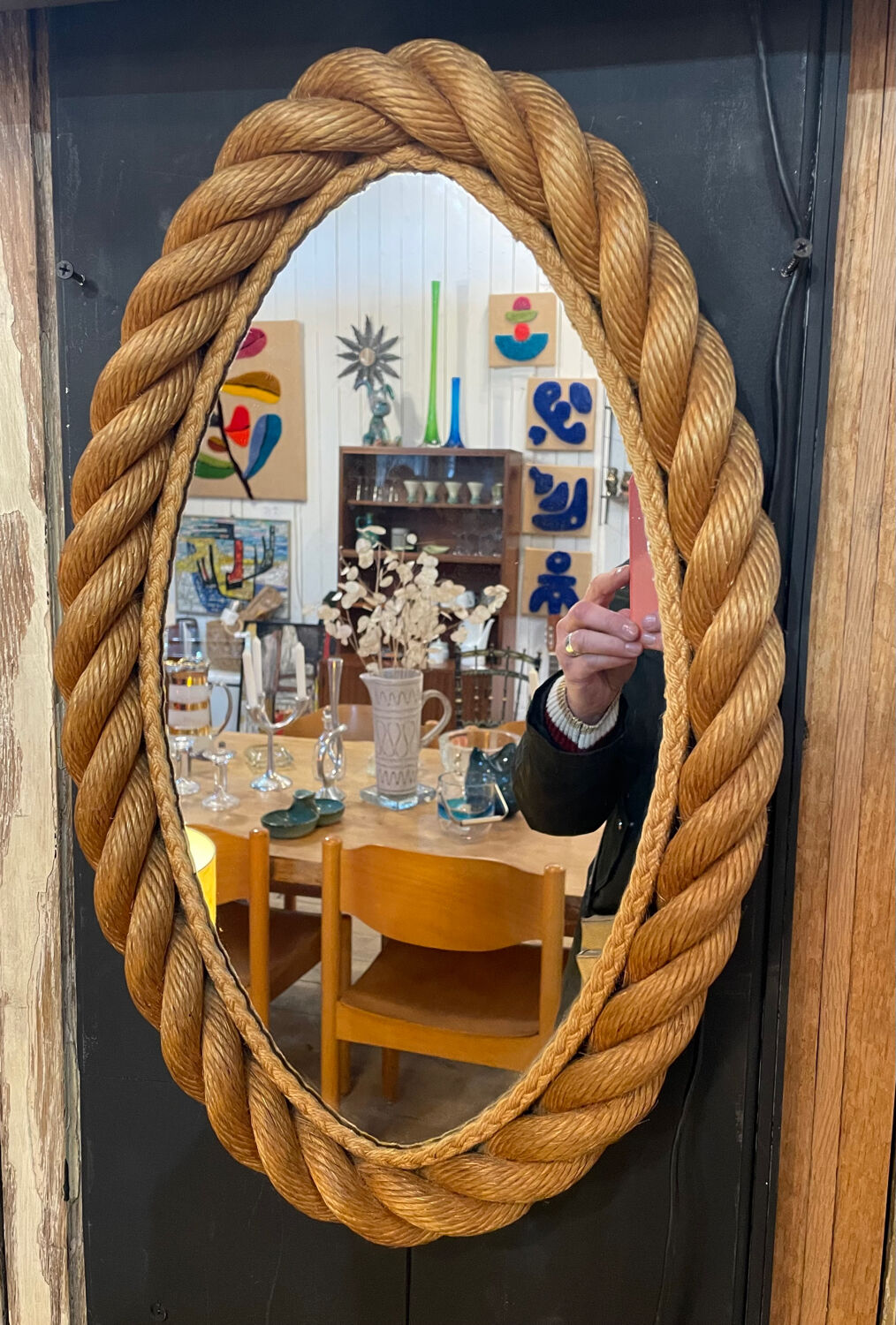 Mirror by Adrien Audoux and Frida Minet from the 1950s.