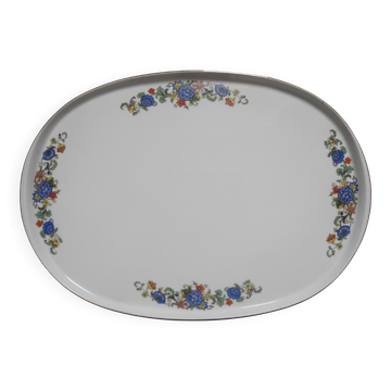 Plat ancien en porcelaine