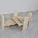 Vintage coffee table by Willy Ballez, 1970s