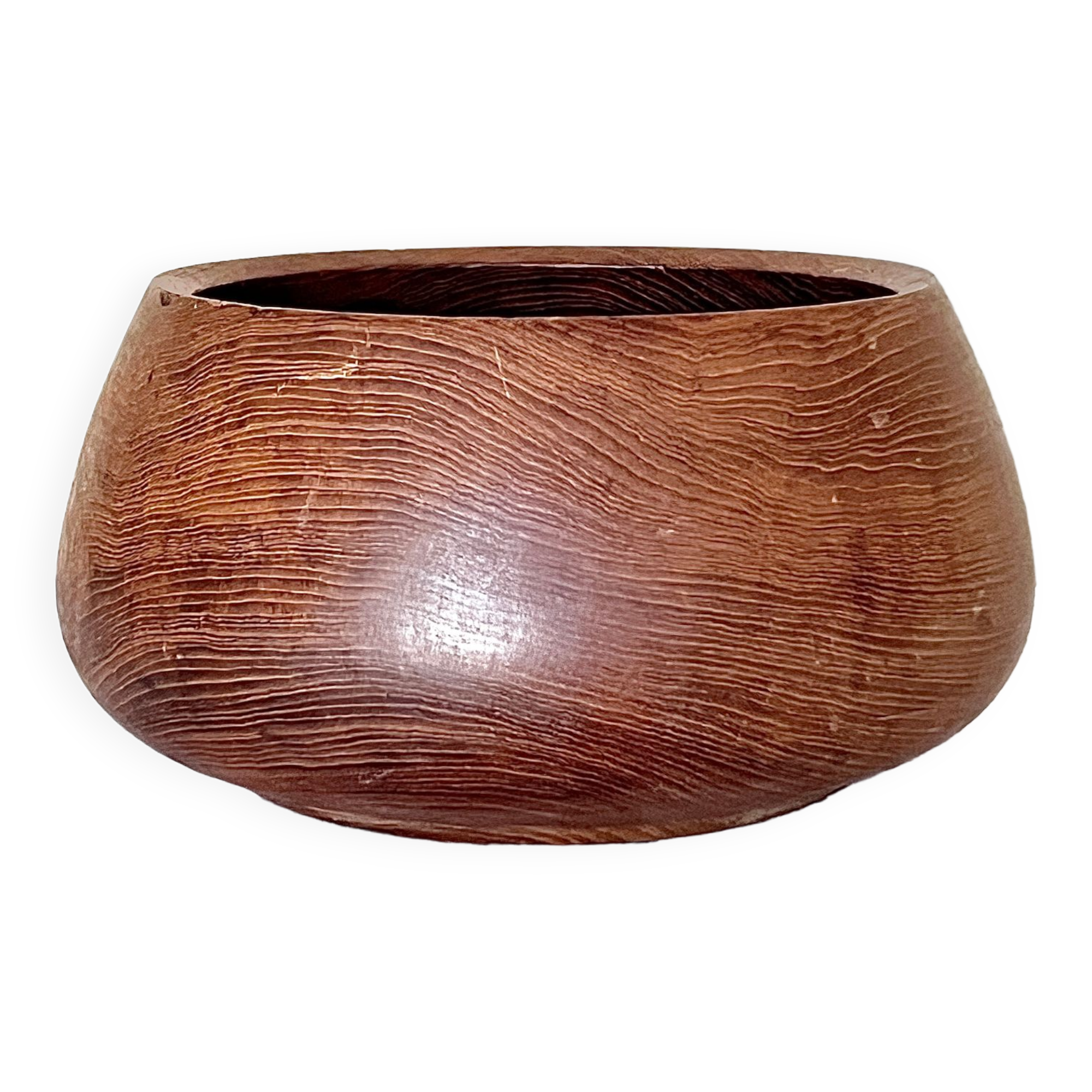 Teak wood bowl,denmark teak wood, scandinavian / japandi