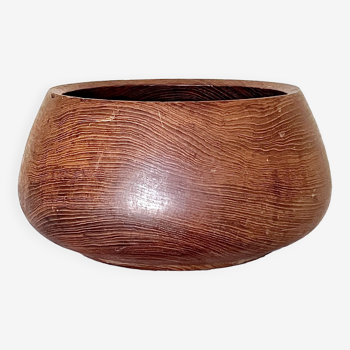 Teak wood bowl,denmark teak wood, scandinavian / japandi