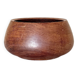 Teak wood bowl,denmark teak wood, scandinavian / japandi
