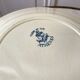 set of 6 dessert plates Terre de Fer St Amand model "Athens" XXth
