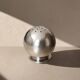 Silver-plated metal shaker ball, Art Deco, around 1930