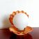 Vintage 1980s shell lamp