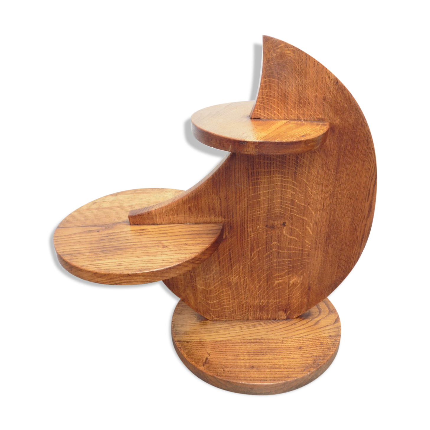 Half moon plant holder