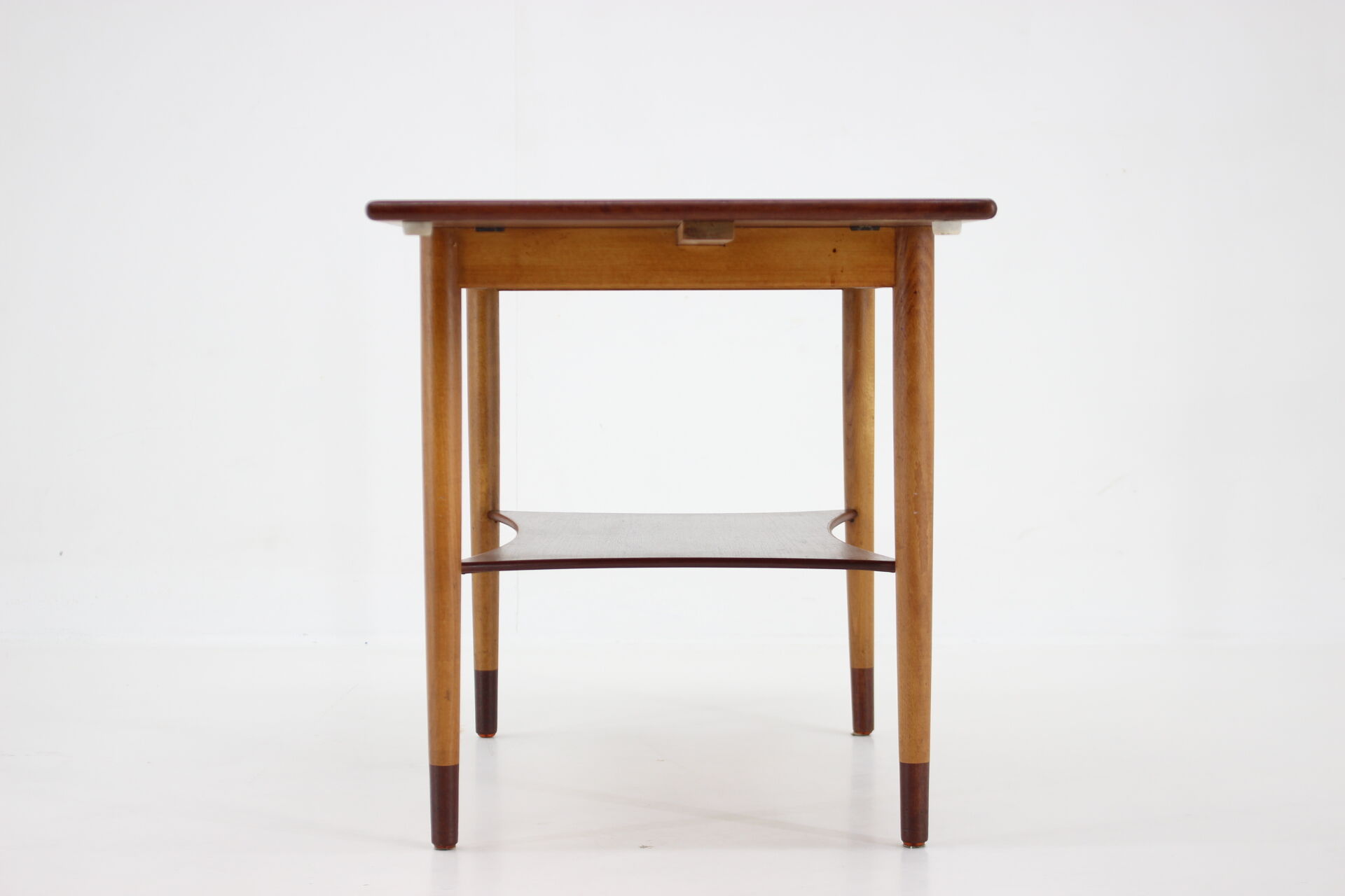 Borge Mogensen teak and Oak Coffee Table for Soborg Mobelfabric ,Denmark, 1960