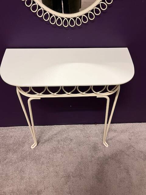Console table with mirror from the 1960s