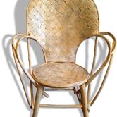 Fauteuil en chataignier