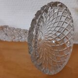Portieux candle holder in molded glass