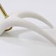 White brass desk or table lamp in the Louis Kalff style from the 1950s.